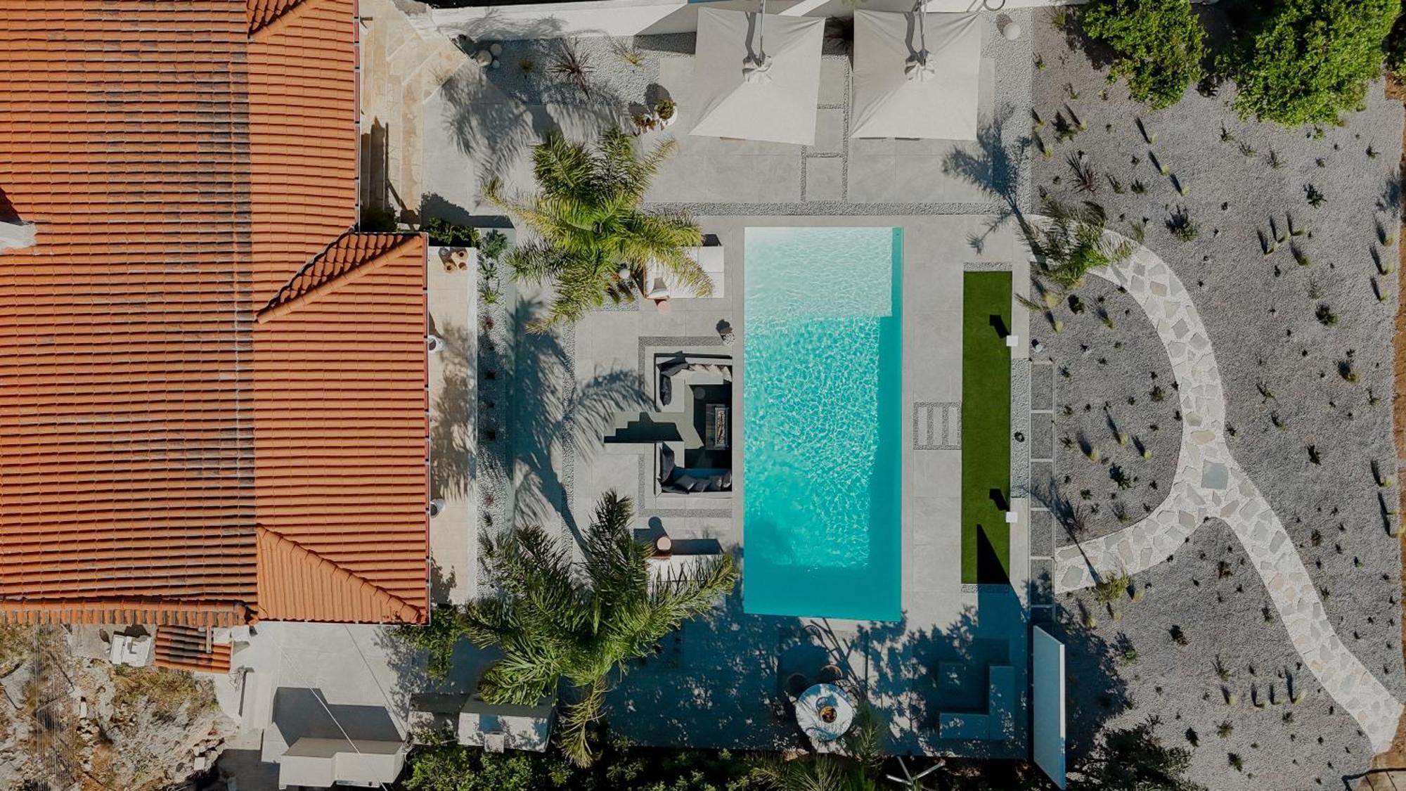 Nafplio Blue Topaz Poolside Villa Экстерьер фото