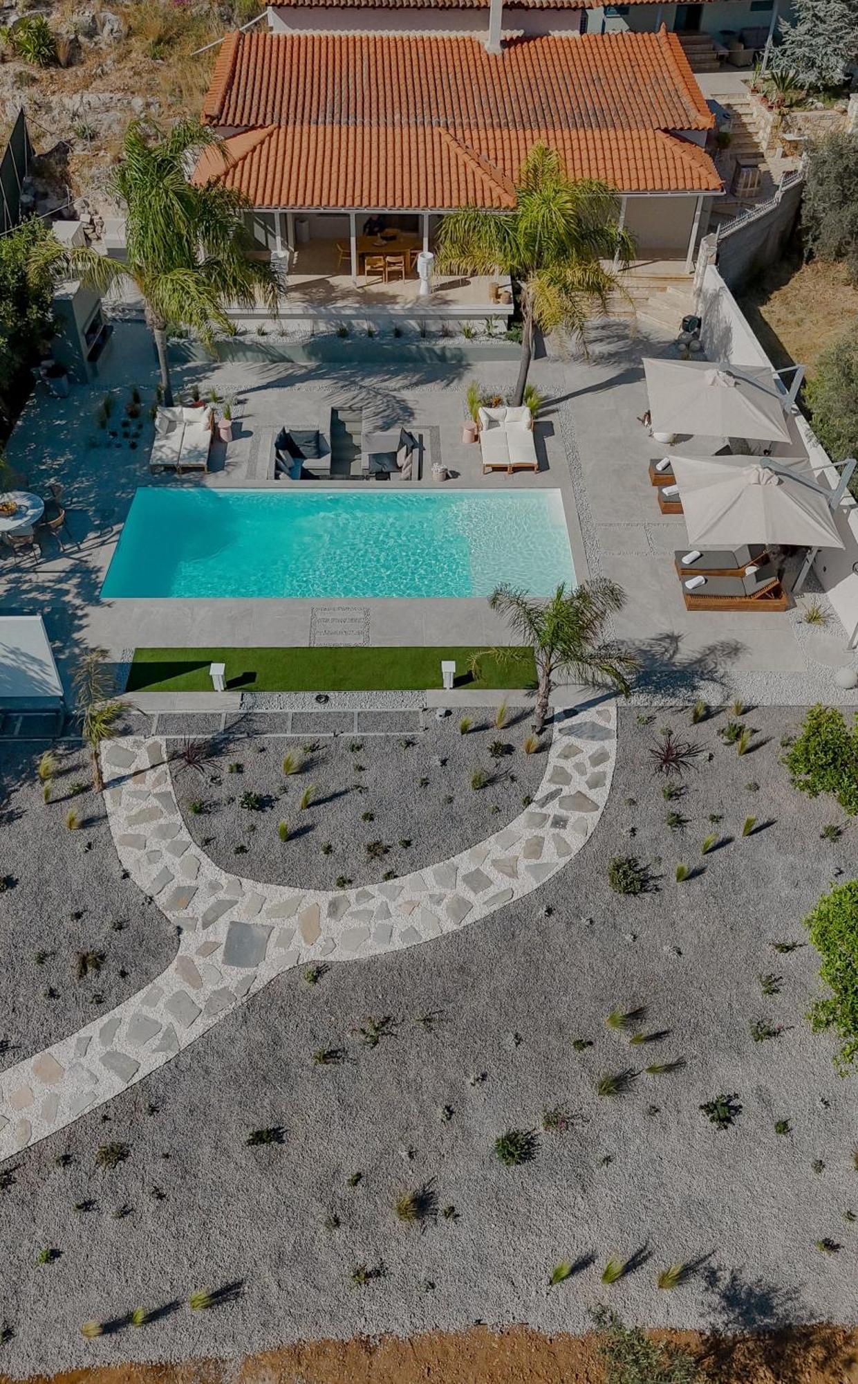 Nafplio Blue Topaz Poolside Villa Экстерьер фото